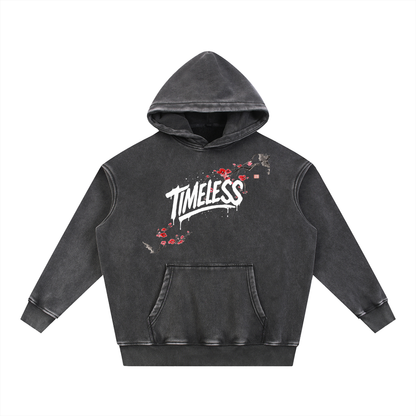 Sakura Timeless Wash Oversize Hoodie