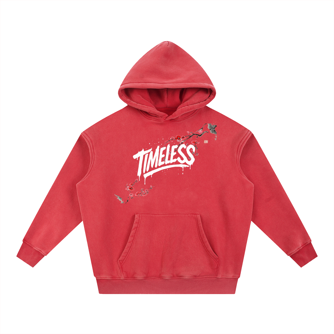 Sakura Timeless Wash Oversize Hoodie