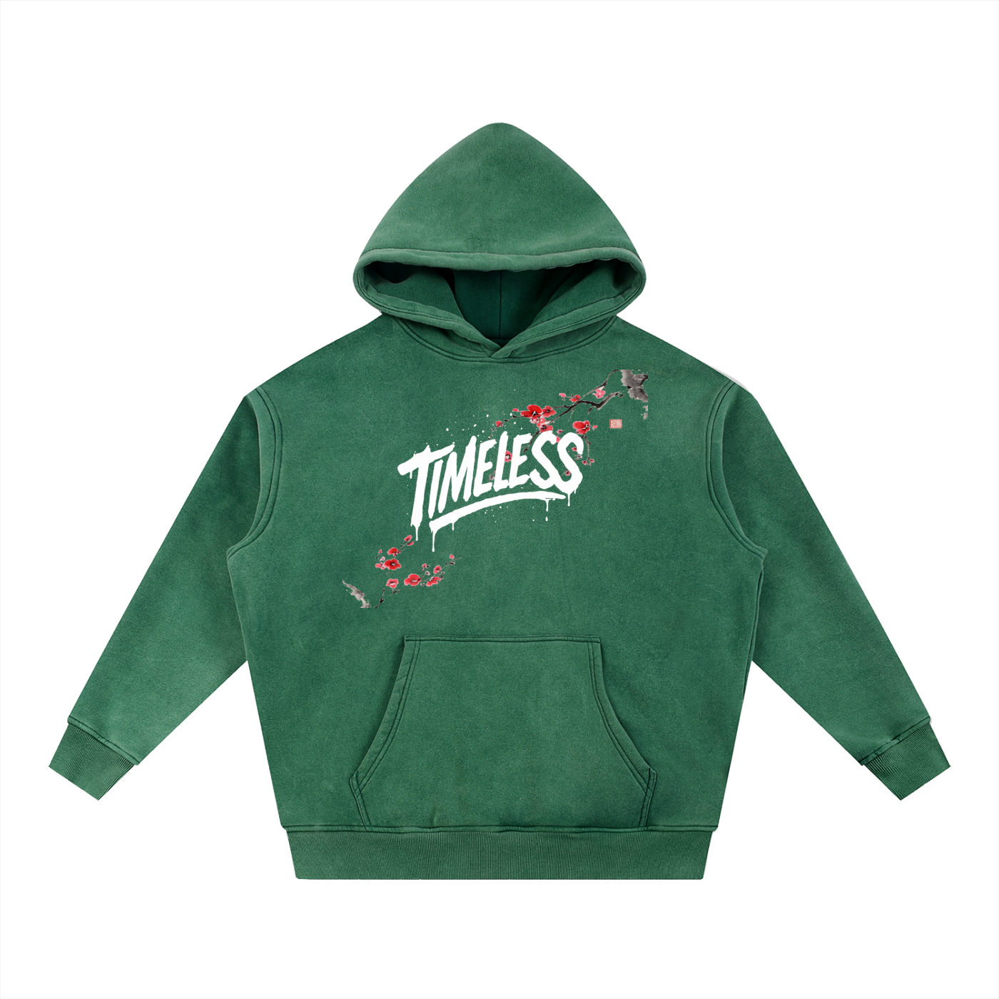 Sakura Timeless Wash Oversize Hoodie