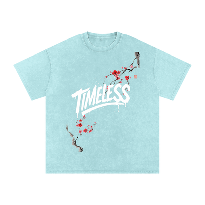 Sakura Timeless Washed Oversized T-Shirt