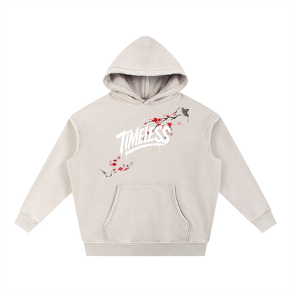 Sakura Timeless Wash Oversize Hoodie